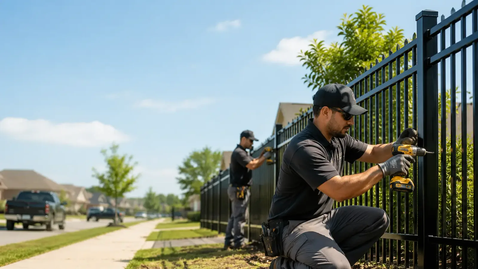 Metal Fence Installation in Belmont, WI